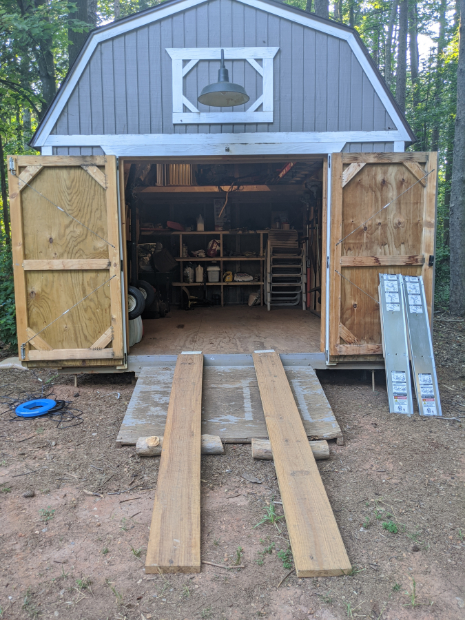 shed redesign vs expansion my tractor forum